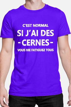 Cerne Fatiguez - Tshirt Homme-BLANC