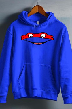 ninja turtles rouge - Sweat capuche Homme-BLEU ROI