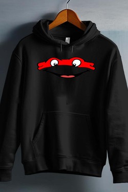 ninja turtles rouge - Sweat capuche Homme-BLEU ROI
