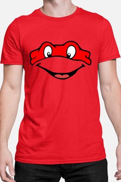 ninja turtles rouge - Tshirt Homme-GRIS