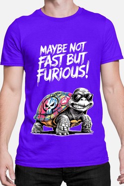 Tortue Fast furious - Tshirt Homme-BLEU ROI