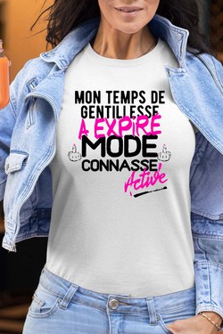 Gentillesse Terminée - Tshirt Femme-MARINE