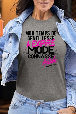 Gentillesse Terminée - Tshirt Femme-MARINE