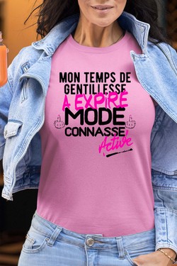 Gentillesse Terminée - Tshirt Femme-MARINE