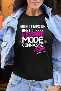 Gentillesse Terminée - Tshirt Femme-MARINE