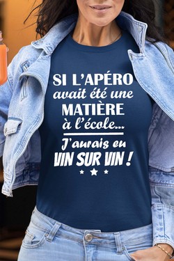 Passion Apéro - Tshirt Femme-NOIR