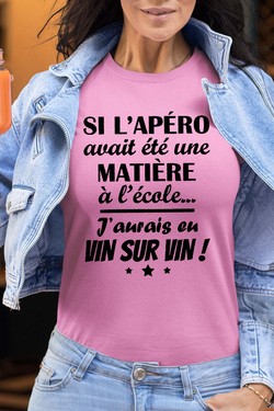 Passion Apéro - Tshirt Femme-NOIR