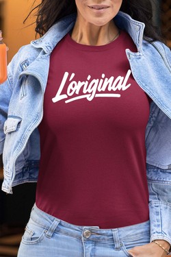The Original - Tshirt Femme-MARINE