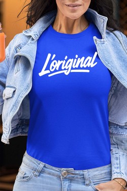 The Original - Tshirt Femme-MARINE