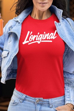 The Original - Tshirt Femme-MARINE