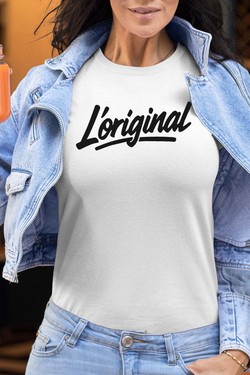 The Original - Tshirt Femme-MARINE