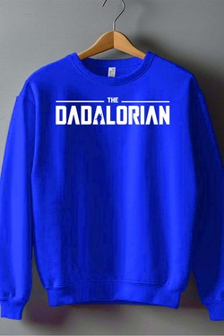 Dadalorian Style - Sweat Col Rond Homme-MARINE