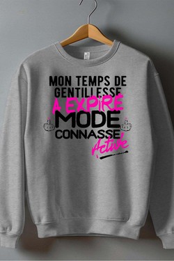 Gentillesse Terminée - Sweat Col Rond Homme-MARINE