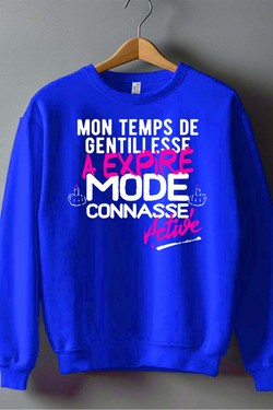 Gentillesse Terminée - Sweat Col Rond Homme-MARINE