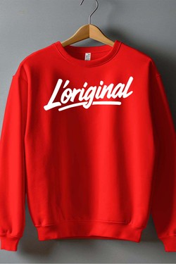 The Original - Sweat Col Rond Homme-MARINE