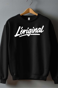 The Original - Sweat Col Rond Homme-MARINE