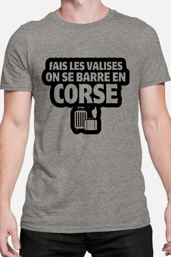 Direction la Corse - Tshirt Homme-BLANC