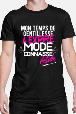 Gentillesse Terminée - Tshirt Homme-NOIR