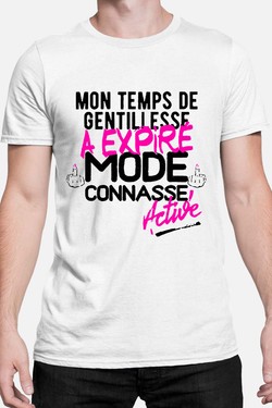 Gentillesse Terminée - Tshirt Homme-NOIR