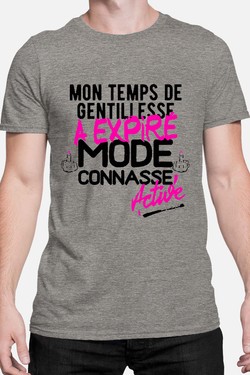 Gentillesse Terminée - Tshirt Homme-NOIR