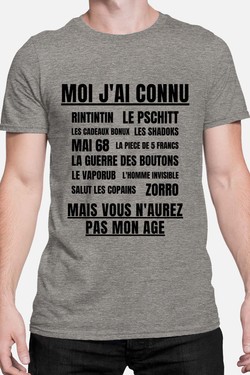 Génération Vintage - Tshirt Homme-MARINE