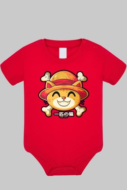 One Lucky Cat - Body bébé-BLANC