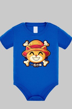 One Lucky Cat - Body bébé-BLANC