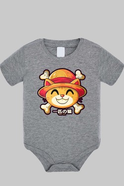 One Lucky Cat - Body bébé-BLANC