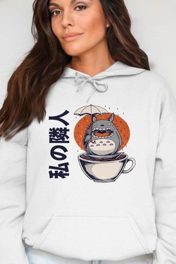 Esprit du Café - Sweat Capuche Femme-NOIR