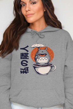 Esprit du Café - Sweat Capuche Femme-NOIR