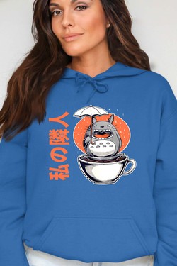 Esprit du Café - Sweat Capuche Femme-NOIR