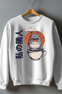 Esprit du Café - Sweat Col Rond Homme-GRIS