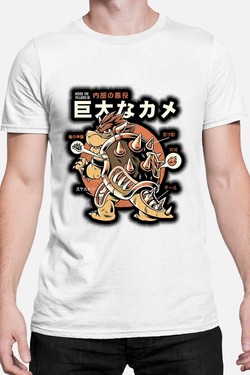 BROWSER Legendary Kaiju - Tshirt Homme-GRIS