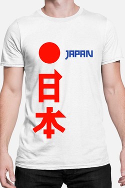 japon JP - Tshirt Homme-BLANC