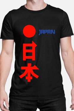 japon JP - Tshirt Homme-BLANC