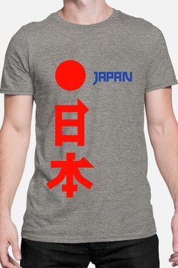 japon JP - Tshirt Homme-BLANC