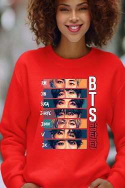 Army Legends - Sweat Col Rond Femme-BLEU ROI