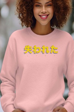 lost jp - Sweat Col Rond Femme-BLEU ROI