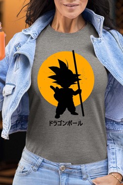 DBZ petit goku - Tshirt Femme-ROSE