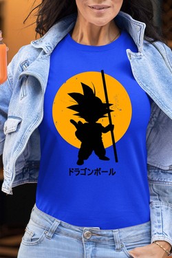 DBZ petit goku - Tshirt Femme-ROSE