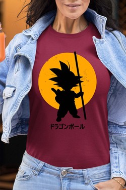 DBZ petit goku - Tshirt Femme-ROSE
