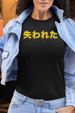 lost jp - Tshirt Femme-NOIR