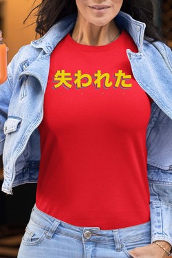 lost jp - Tshirt Femme-NOIR