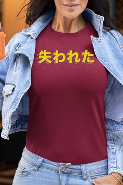 lost jp - Tshirt Femme-NOIR