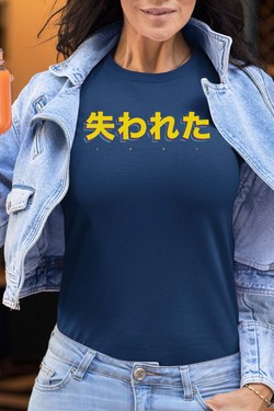 lost jp - Tshirt Femme-NOIR