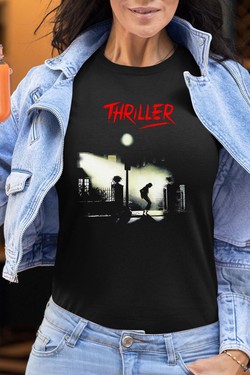 Midnight Thriller - Tshirt Femme-MARINE