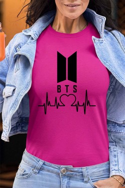 BTS Pulse - Tshirt Femme - FC-VERT CLAIR