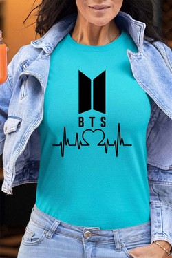 BTS Pulse - Tshirt Femme - FC-VERT CLAIR