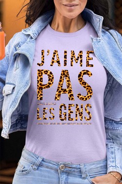 Social Nope - Tshirt Femme - FC-JAUNE