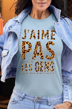 Social Nope - Tshirt Femme - FC-JAUNE